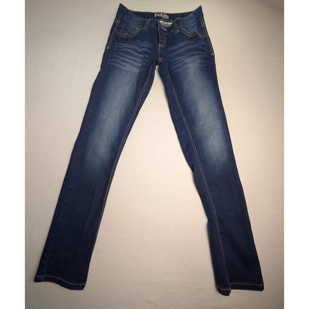 Reign Size 5 Dark Wash Denim Blue Jeans